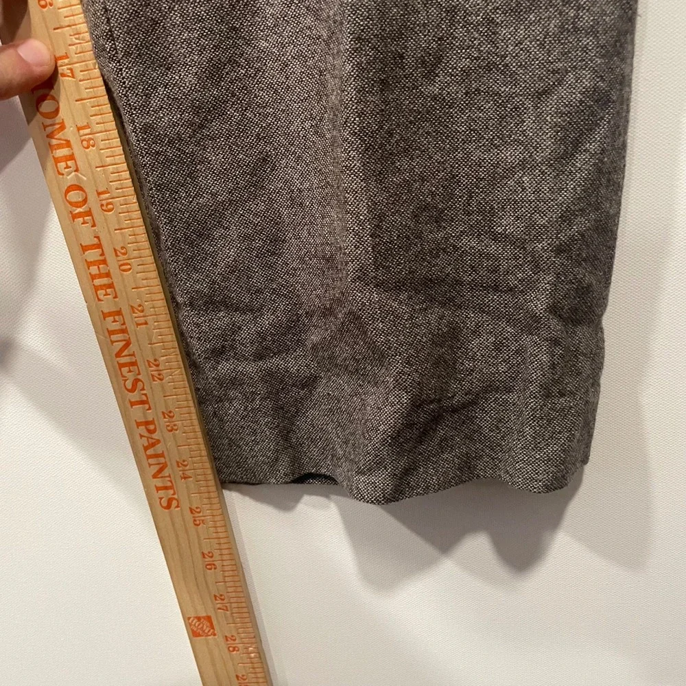 Banana Republic Slim Fit Wool Blend‎ Herringbone Dress Pants Mens 36x30 Gray